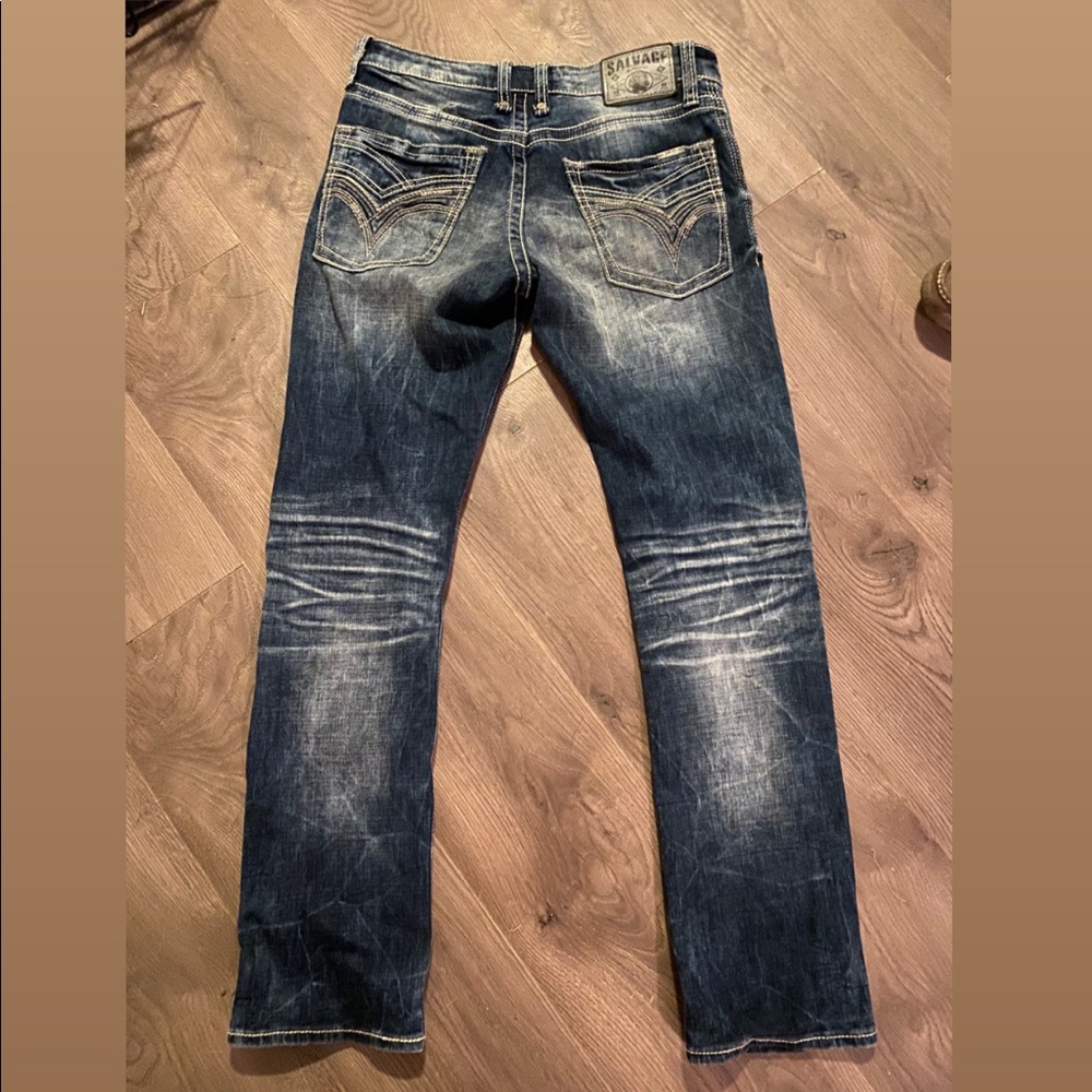 MENS BUCKLE SALVAGE HAVOC JEANS